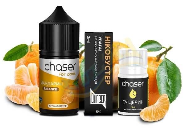 Набор Chaser for pods Salt Mandarin (50 мг/мл) 30 мл. Набор Chaser for pods Salt Mandarin (50 мг/мл) 30 мл.