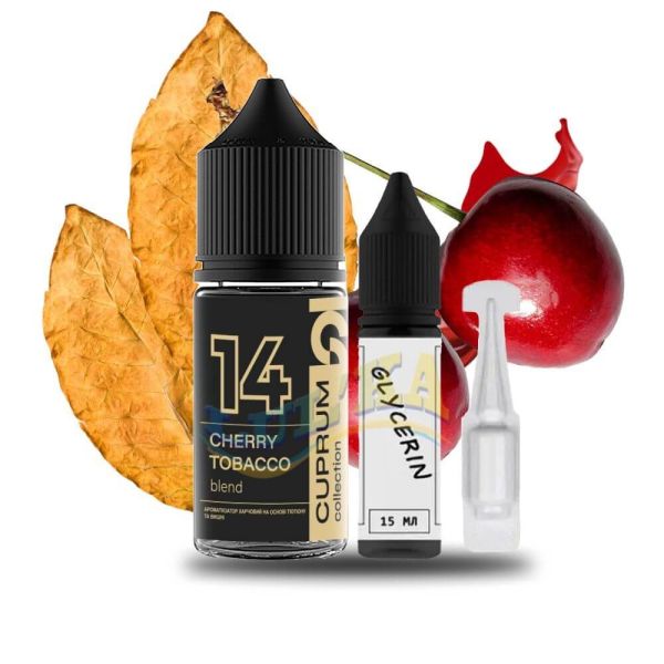 Набір Cuprum Salt Cherry Tobacco 30мл. Набір Cuprum Salt Cherry Tobacco 30мл.