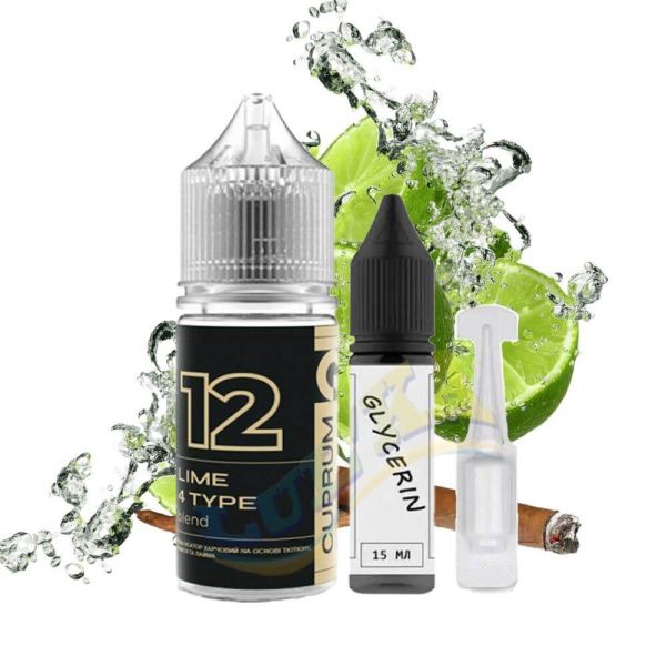 Набір Cuprum Salt Lime 4 Type Blend 30 мл. Набір Cuprum Salt Lime 4 Type Blend 30 мл.