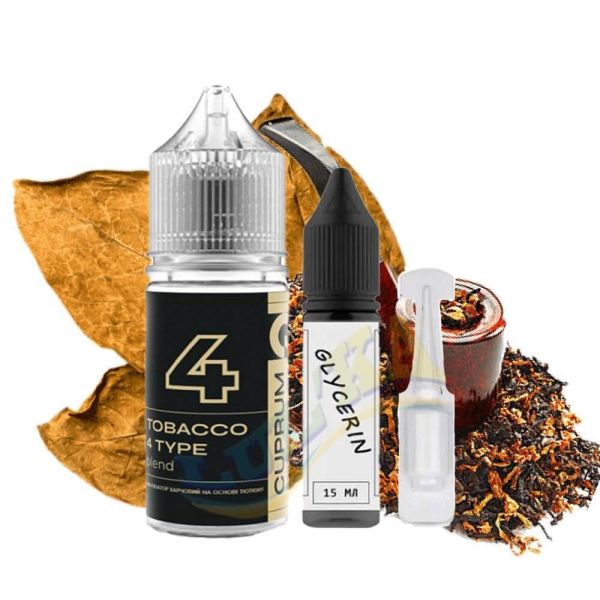 Набір Cuprum Salt Tobacco 4 Type Blend 30 мл. Набір Cuprum Salt Tobacco 4 Type Blend 30 мл.