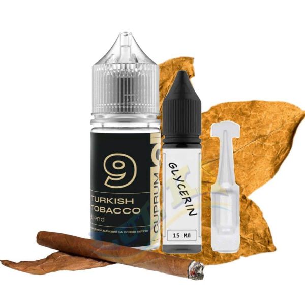 Набір Cuprum Salt Turkish Tobacco Blend 30мл. Набір Cuprum Salt Turkish Tobacco Blend 30мл.