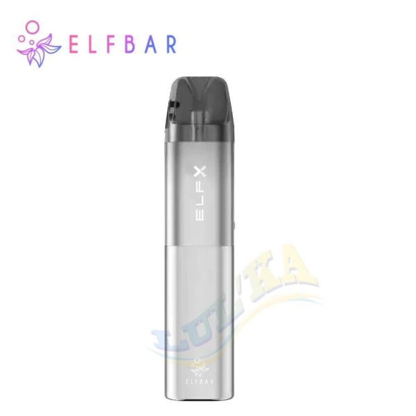 Elf Bar ELFX Pod Kit 1000mAh (Silver) Elf Bar ELFX Pod Kit 1000mAh (Silver)