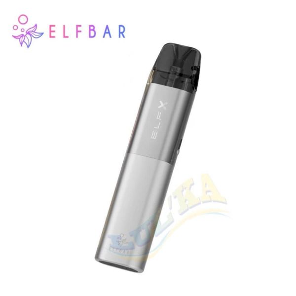 Elf Bar ELFX Pod Kit 1000mAh (Silver) Elf Bar ELFX Pod Kit 1000mAh (Silver)