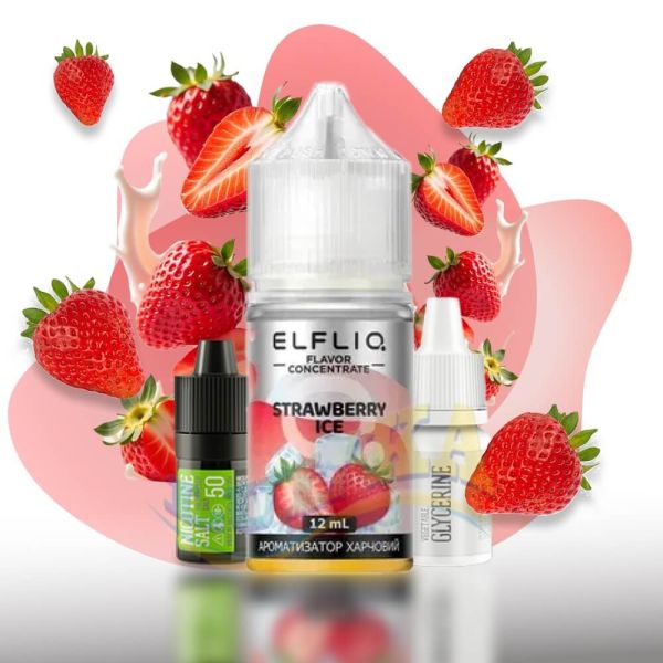 Набор Elfliq Strawberry Ice, 30 мл