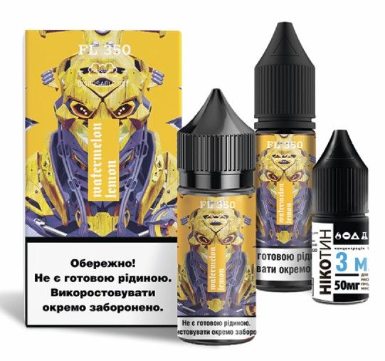 Набір FL 350 Watermelon Lemon Salt 30 мл. Набір FL 350 Watermelon Lemon Salt 30 мл.