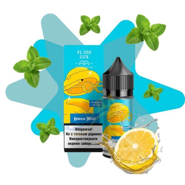 Набір FL 350 Lux Lemon Mint Salt 30 мл. Набір FL 350 Lux Lemon Mint Salt 30 мл.