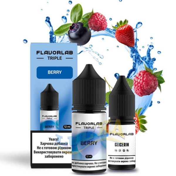 Набір Flavorlab Triple Berry Salt 30мл. Набір Flavorlab Triple Berry Salt 30мл.