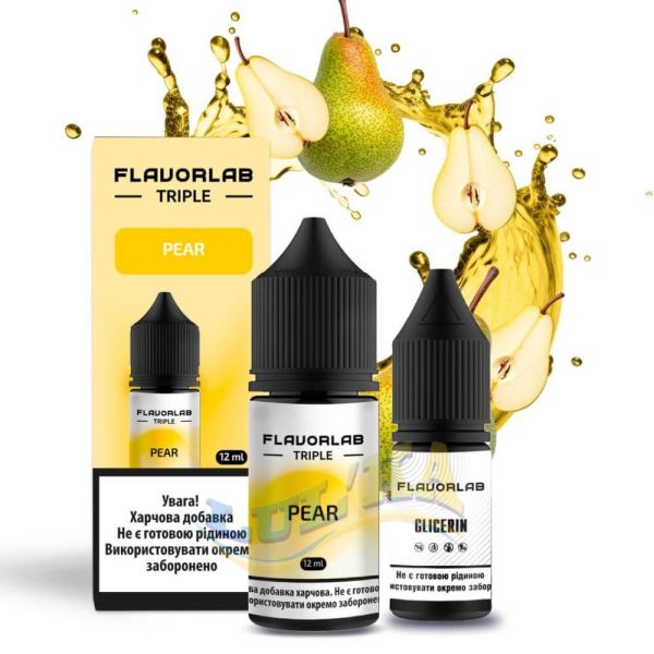 Набір Flavorlab Triple Pear Salt 30мл. Набір Flavorlab Triple Pear Salt 30мл.