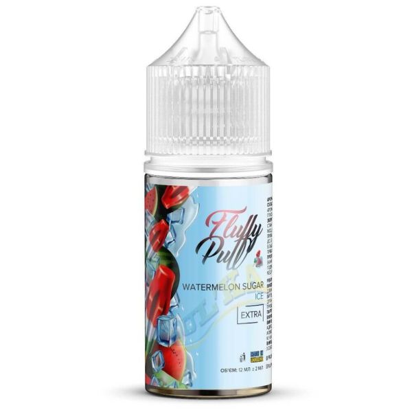 Ароматизатор Watermelon Sugar Ice – Fluffy Puff 12 мл. Ароматизатор Watermelon Sugar Ice – Fluffy Puff 12 мл.