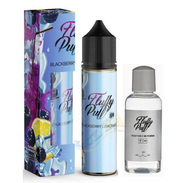 Набір Fluffy Puff Blackberry Lemonade Ice 60мл Organic Набір Fluffy Puff Blackberry Lemonade Ice 60мл Organic