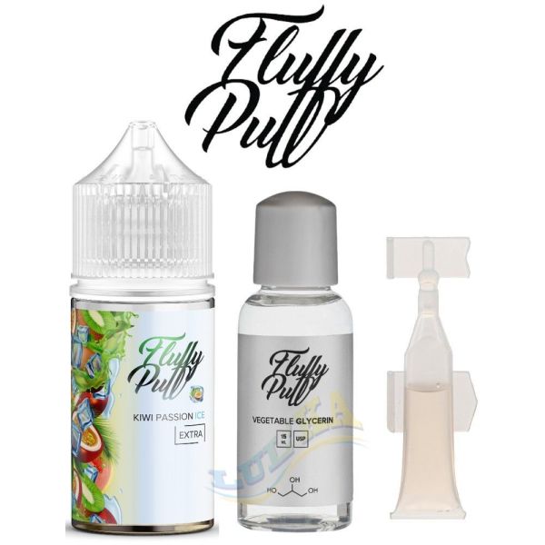 Набір Fluffy Puff Salt Kiwi Passion Ice 30 мл. Набір Fluffy Puff Salt Kiwi Passion Ice 30 мл.