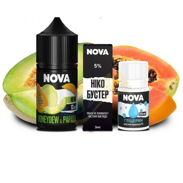 Набор Nova Salt Honeydew Papaya (50 мг/мл) 30 мл.