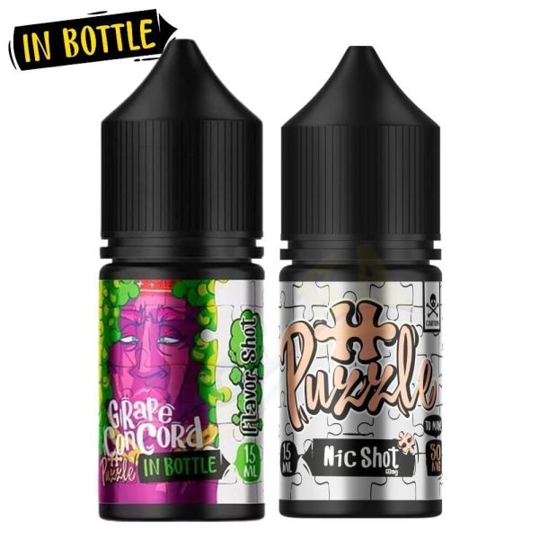 Grape Concord - In Bottle Salt Puzzle 30 мл. 50 мг Grape Concord - In Bottle Salt Puzzle 30 мл. 50 мг