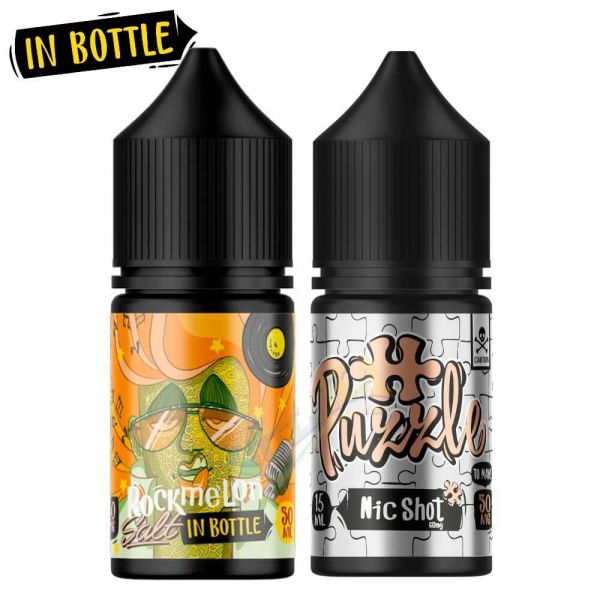 Rockmelon - In Bottle Salt Puzzle 30 мл. 50 мг Rockmelon - In Bottle Salt Puzzle 30 мл. 50 мг