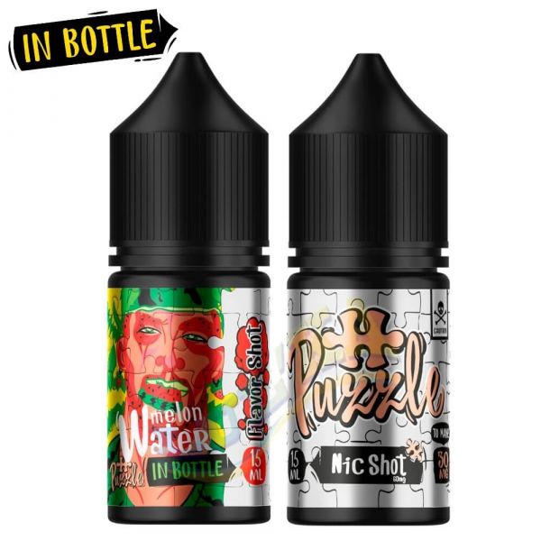 Watermelon - In Bottle Salt Puzzle 30мл. 50 мг Watermelon - In Bottle Salt Puzzle 30мл. 50 мг
