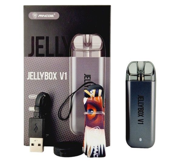 Rincoe Jellybox V1 Pod Kit 750 mAh (Gray) Rincoe Jellybox V1 Pod Kit 750 mAh (Gray)
