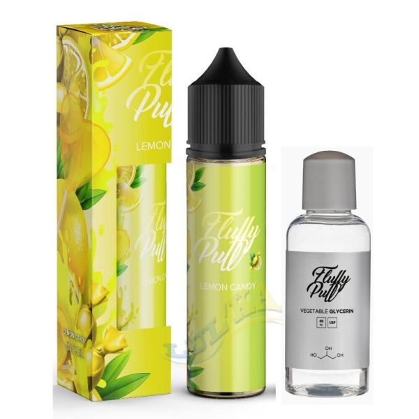 Набір Fluffy Puff Lemon Candy 60мл Organic Набір Fluffy Puff Lemon Candy 60мл Organic