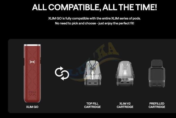 OXVA Xlim Go Pod Kit 1000mAh (Red) OXVA Xlim Go Pod Kit 1000mAh (Red)