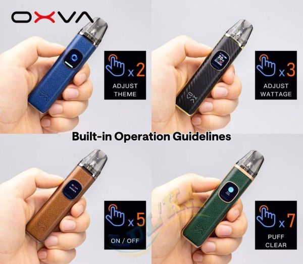 OXVA Xlim Pro 2 Pod Kit 1300mAh (Black Carbon) OXVA Xlim Pro 2 Pod Kit 1300mAh (Black Carbon)