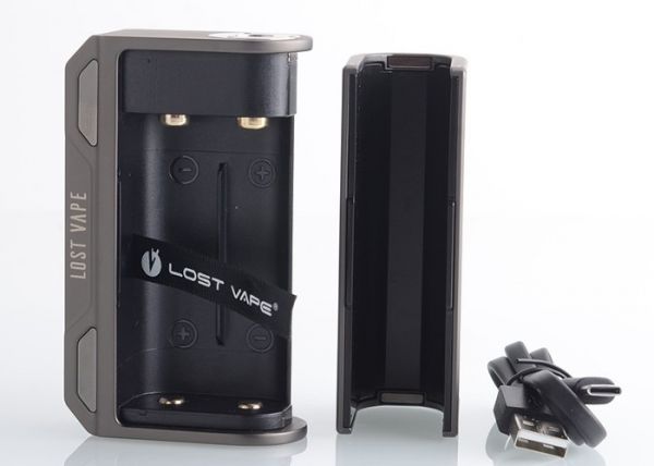 Lost Vape Thelema Quest 200W Box Mod (Gunmetal Carbon Fiber) Lost Vape Thelema Quest 200W Box Mod (Gunmetal Carbon Fiber)