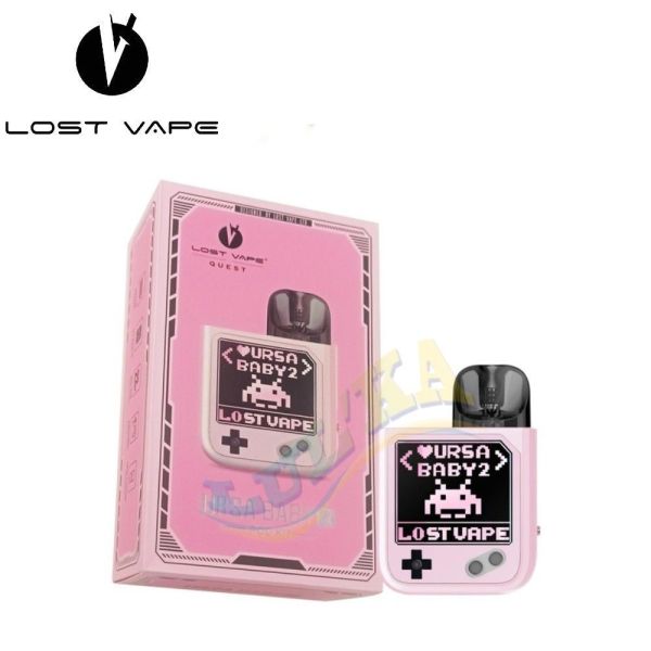Lost Vape Ursa Baby 2 Kit 22W 900mAh (Joy Pink x Pixel Role) Lost Vape Ursa Baby 2 Kit 22W 900mAh (Joy Pink x Pixel Role)