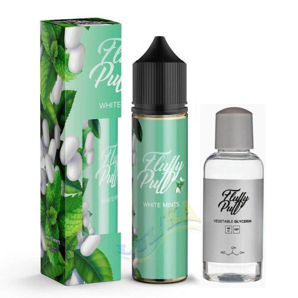 Набір Fluffy Puff White Mints 60мл Organic Набір Fluffy Puff White Mints 60мл Organic