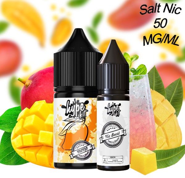 Набір Hype Mango Salt (50мг/мл) 30мл. Набір Hype Mango Salt (50мг/мл) 30мл.