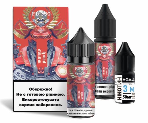 Набір Mango Peach Salt FL350 (50 мг/мл) 30 мл. Набір Mango Peach Salt FL350 (50 мг/мл) 30 мл.