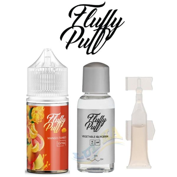 Набір Fluffy Puff Salt Mango Tango 30 мл. Набір Fluffy Puff Salt Mango Tango 30 мл.