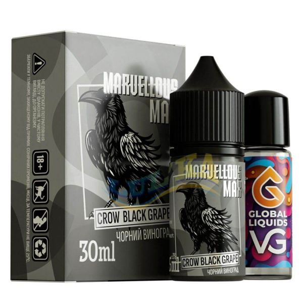 Marvellous Max Crow Black Grape 30 мл.  Marvellous Max Crow Black Grape 30 мл.