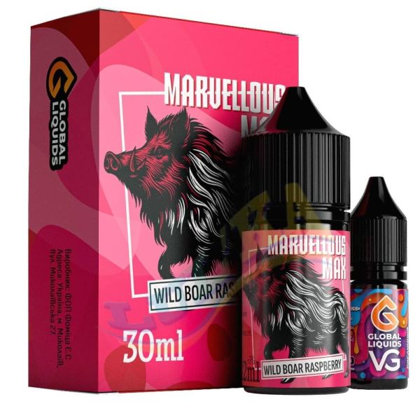 Marvellous Max Flamingo Wild Strawberry 30 мл.  Marvellous Max Flamingo Wild Strawberry 30 мл.