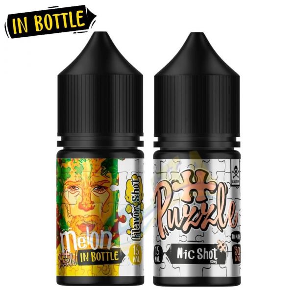 Melon - In Bottle Salt Puzzle 30 мл. 50 мг Melon - In Bottle Salt Puzzle 30 мл. 50 мг
