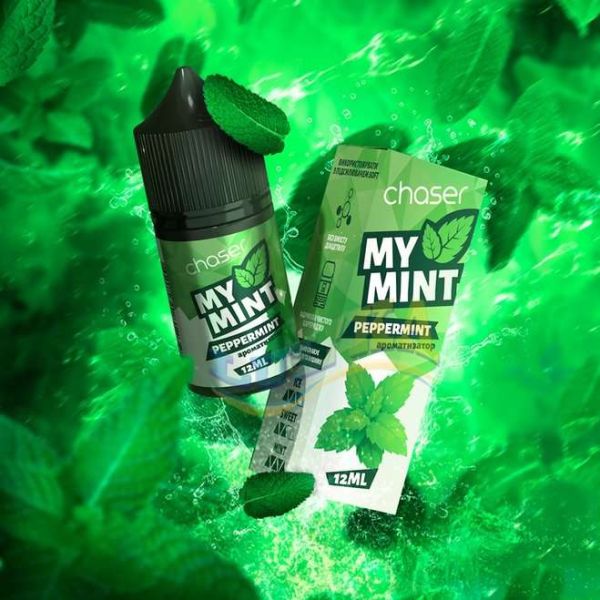 Набір Chaser My Mint Salt Peppermint, 30 мл Набір Chaser My Mint Salt Peppermint, 30 мл