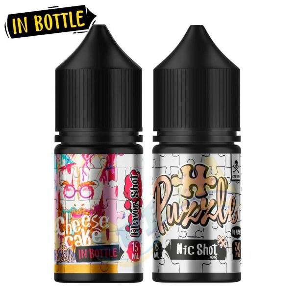 Cheesecake - In Bottle Salt Puzzle 30 мл. 50 мг Cheesecake - In Bottle Salt Puzzle 30 мл. 50 мг