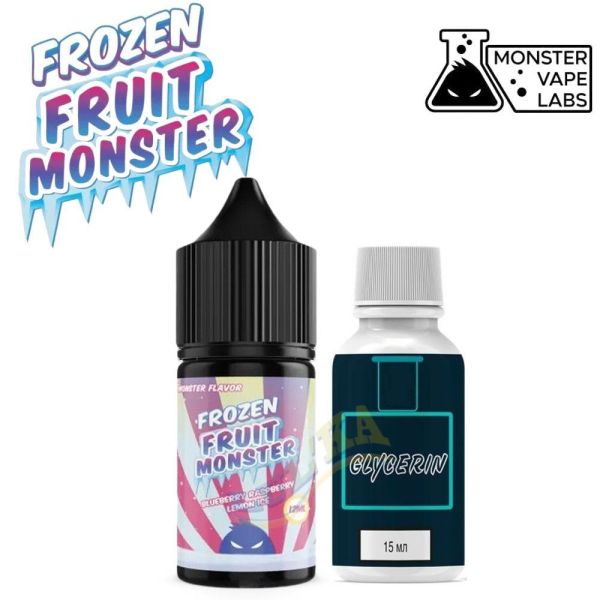 Набор Frozen Fruit Monster Salt Blueberry Raspberry Lemon ICE 30 мл. Набор Frozen Fruit Monster Salt Blueberry Raspberry Lemon ICE 30 мл.