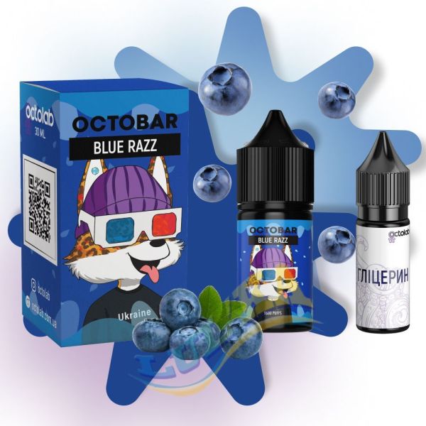 Octobar NFT Blue Razz Salt, 30 мл. Octobar NFT Blue Razz Salt, 30 мл.