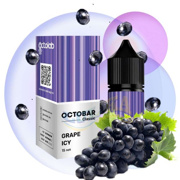 Набір Octobar Classic Grape Icy, 30 мл Набір Octobar Classic Grape Icy, 30 мл