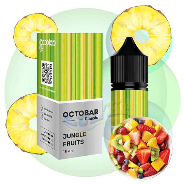 Набір Octobar Classic Jungle Fruits, 30 мл Набір Octobar Classic Jungle Fruits, 30 мл