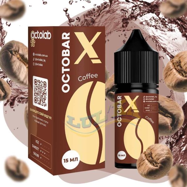 Набір Octobar X Salt Coffee 30мл. Набір Octobar X Salt Coffee 30мл.