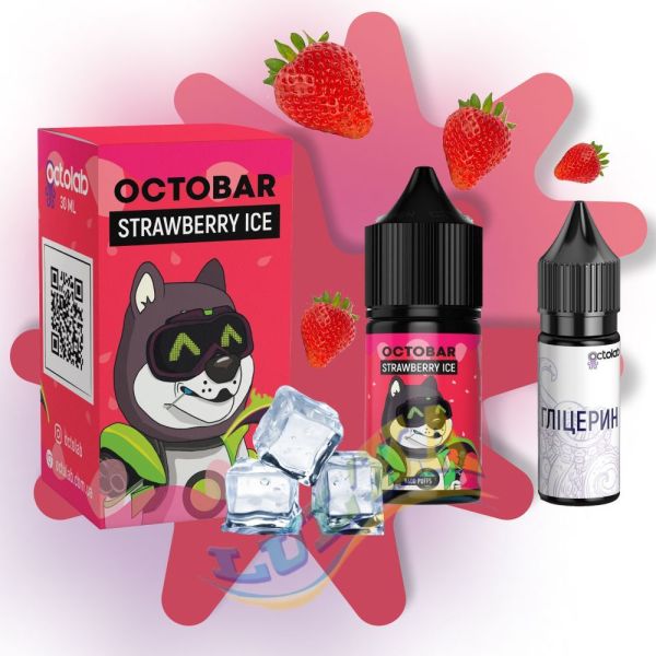 Octobar NFT Strawberry Ice Salt, 30 мл. Octobar NFT Strawberry Ice Salt, 30 мл.