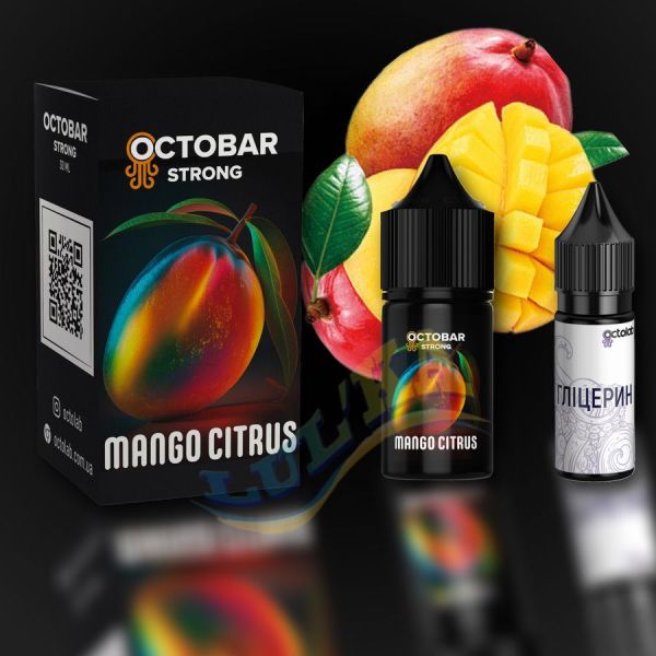 Набір Octobar Strong Mango Citrus Salt (50 мг/мл) 30 мл. Набір Octobar Strong Mango Citrus Salt (50 мг/мл) 30 мл.