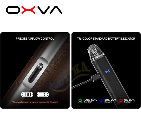 OXVA Xlim Go Pod Kit 1000mAh (Black) OXVA Xlim Go Pod Kit 1000mAh (Black)