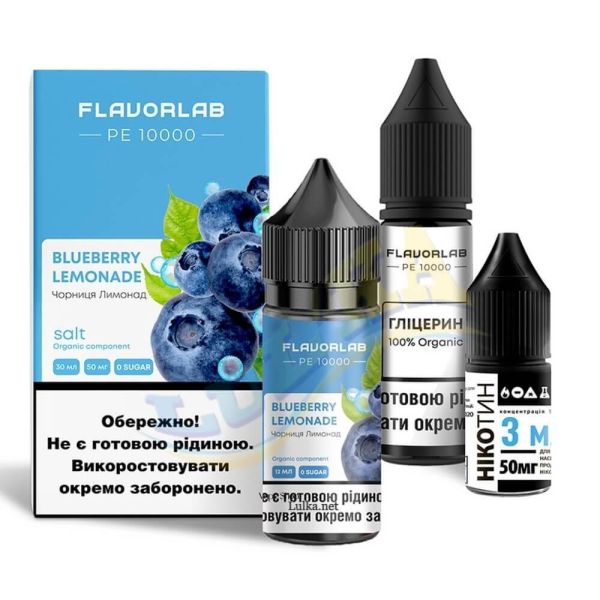 FlavorLab PE 10000 Blueberry Lemonade 30ml 50mg Salt