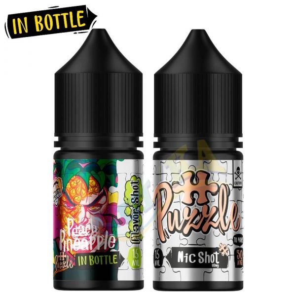 Peach Pineapple - In Bottle Salt Puzzle 30 мл. 50 мг Peach Pineapple - In Bottle Salt Puzzle 30 мл. 50 мг