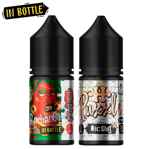 PeachanGo - In Bottle Salt Puzzle 30 мл. 50 мг PeachanGo - In Bottle Salt Puzzle 30 мл. 50 мг