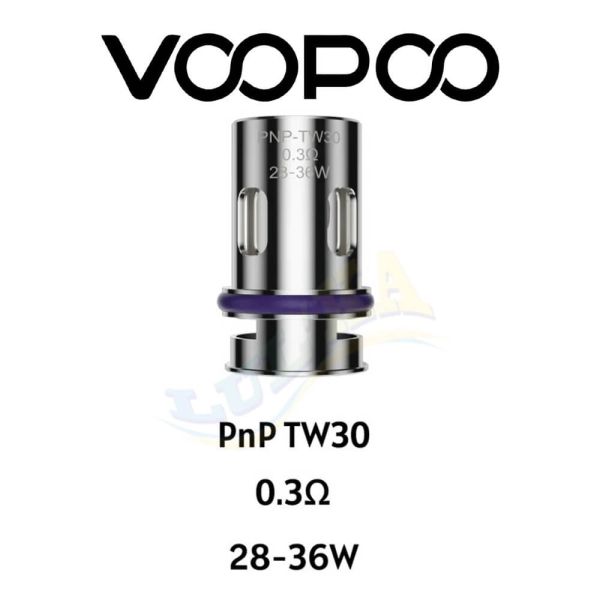 Испаритель Voopoo PnP-TW30 Coil (0.3 ohm) Испаритель Voopoo PnP-TW30 Coil (0.3 ohm)