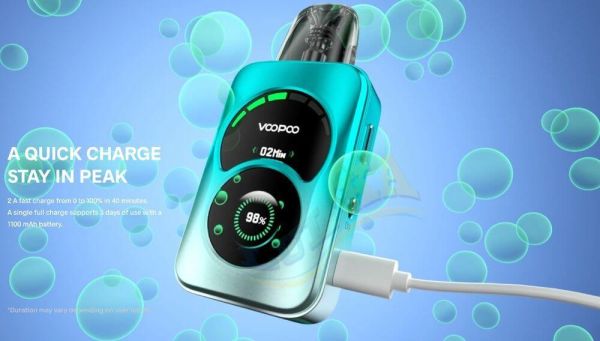 Voopoo Argus A 30W Kit 1100mAh (Racing Green) Voopoo Argus A 30W Kit 1100mAh (Racing Green)