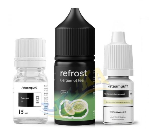 Набір Refrost Salt Bergamot tea 30мл. Набір Refrost Salt Bergamot tea 30мл.