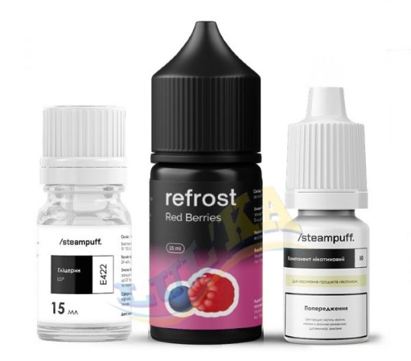 Набір Refrost Salt Red Berries 30мл. Набір Refrost Salt Red Berries 30мл.