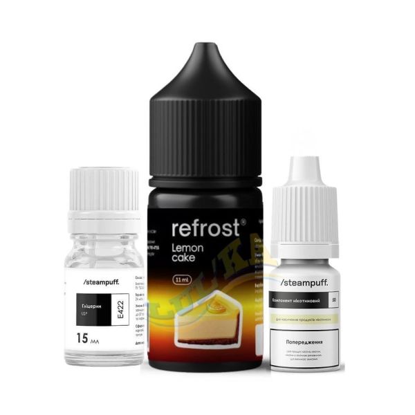 Набір Refrost Salt Lemon Cake 30мл. Набір Refrost Salt Lemon Cake 30мл.
